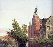 Christen Kobke Frederiksborg Castle seen from the Northwest Spain oil painting artist